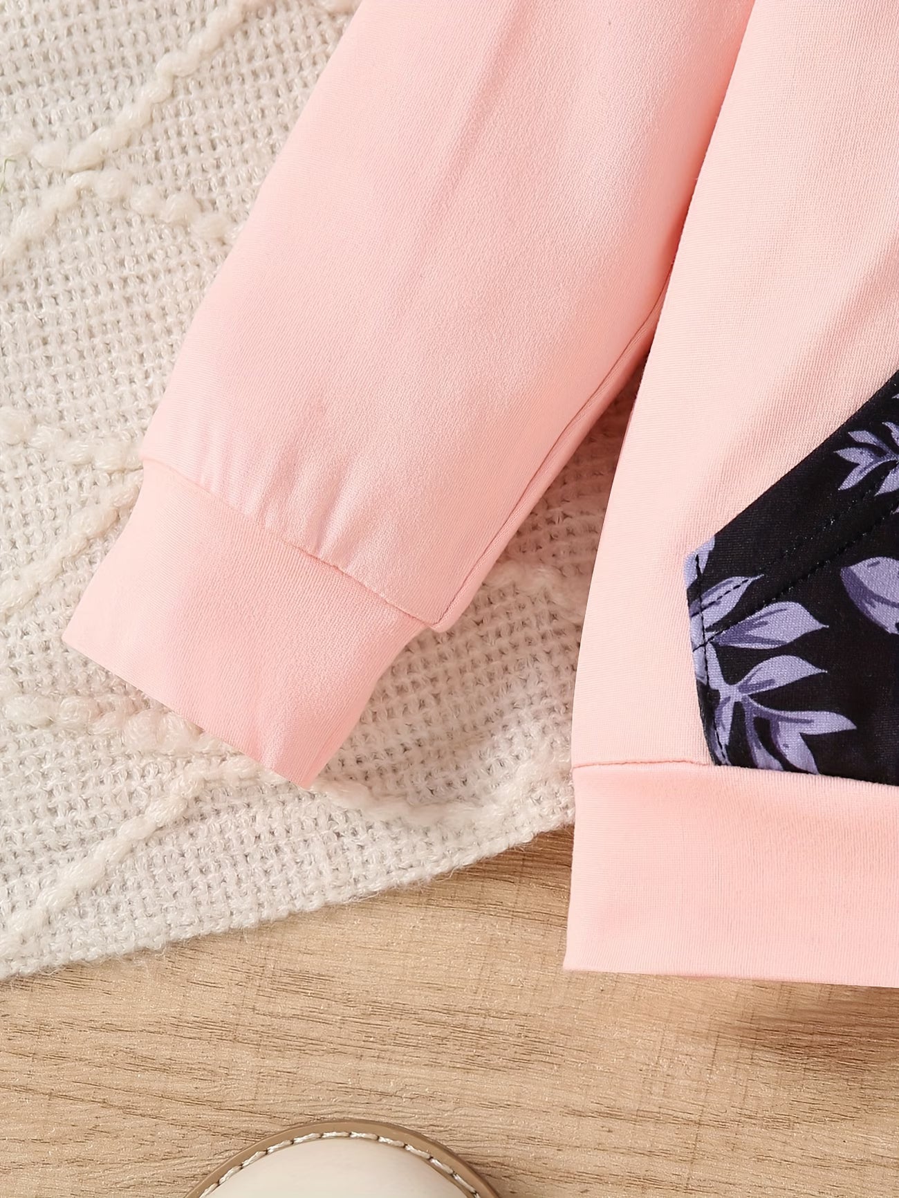 Rose Garden Winter Set | Baby Girl Hoodie & Floral Pants