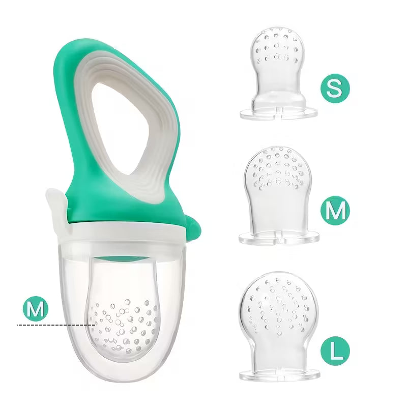 Premium Silicone Baby Fruit Feeder Set