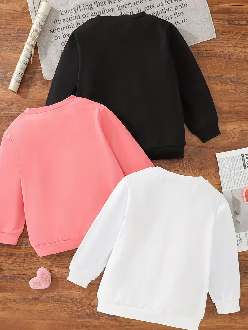 🌸 Sweetheart Sparkle 3-Piece Girls Set